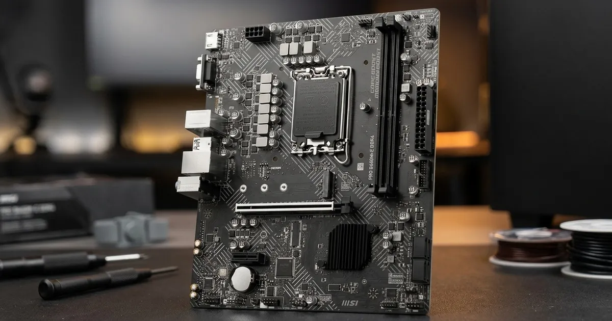 MSI PRO B660M-E DDR4 B660 mATX Motherboard | Evetech