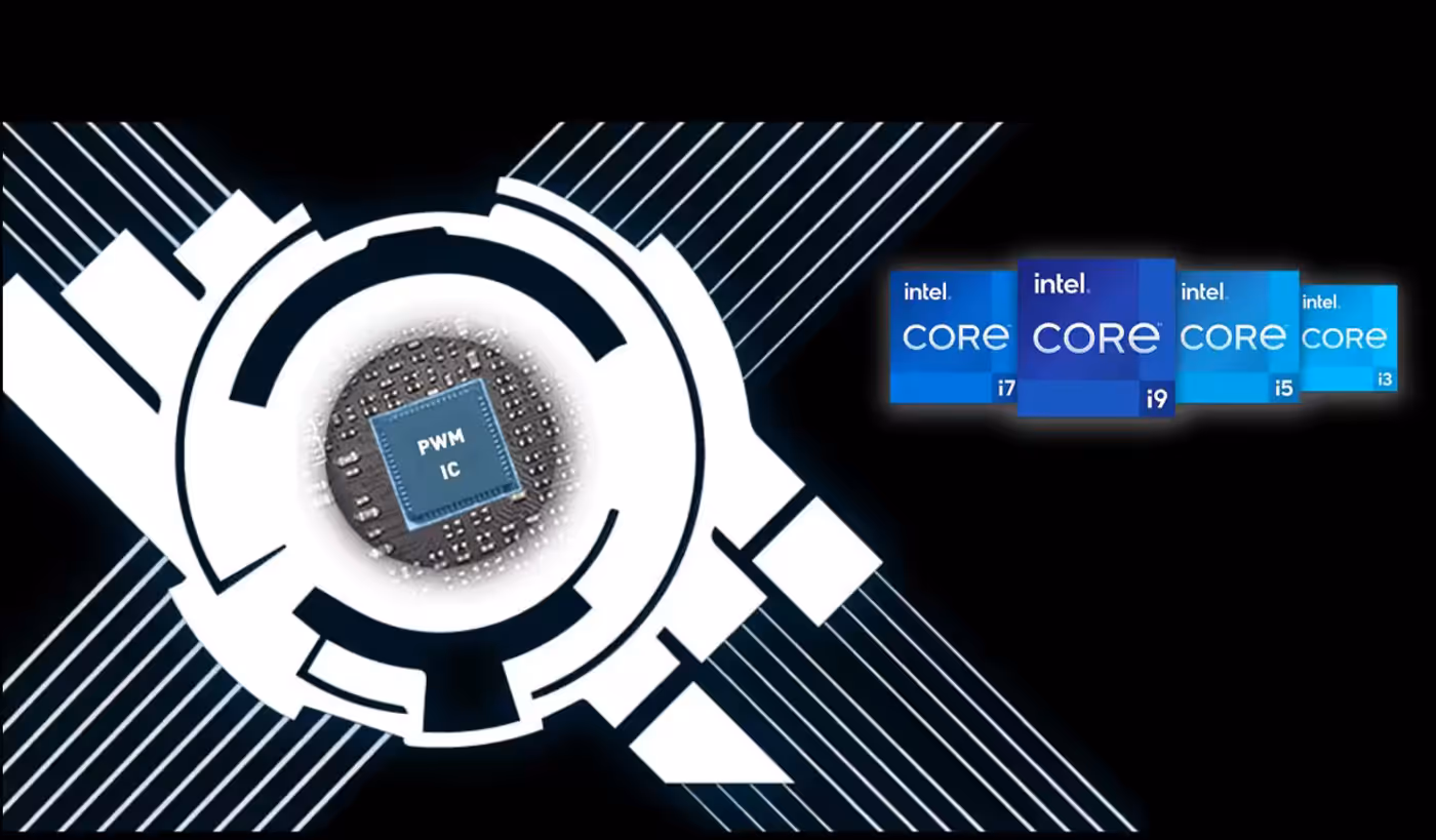 Diagram demonstrating MSI CORE BOOST power delivery technology