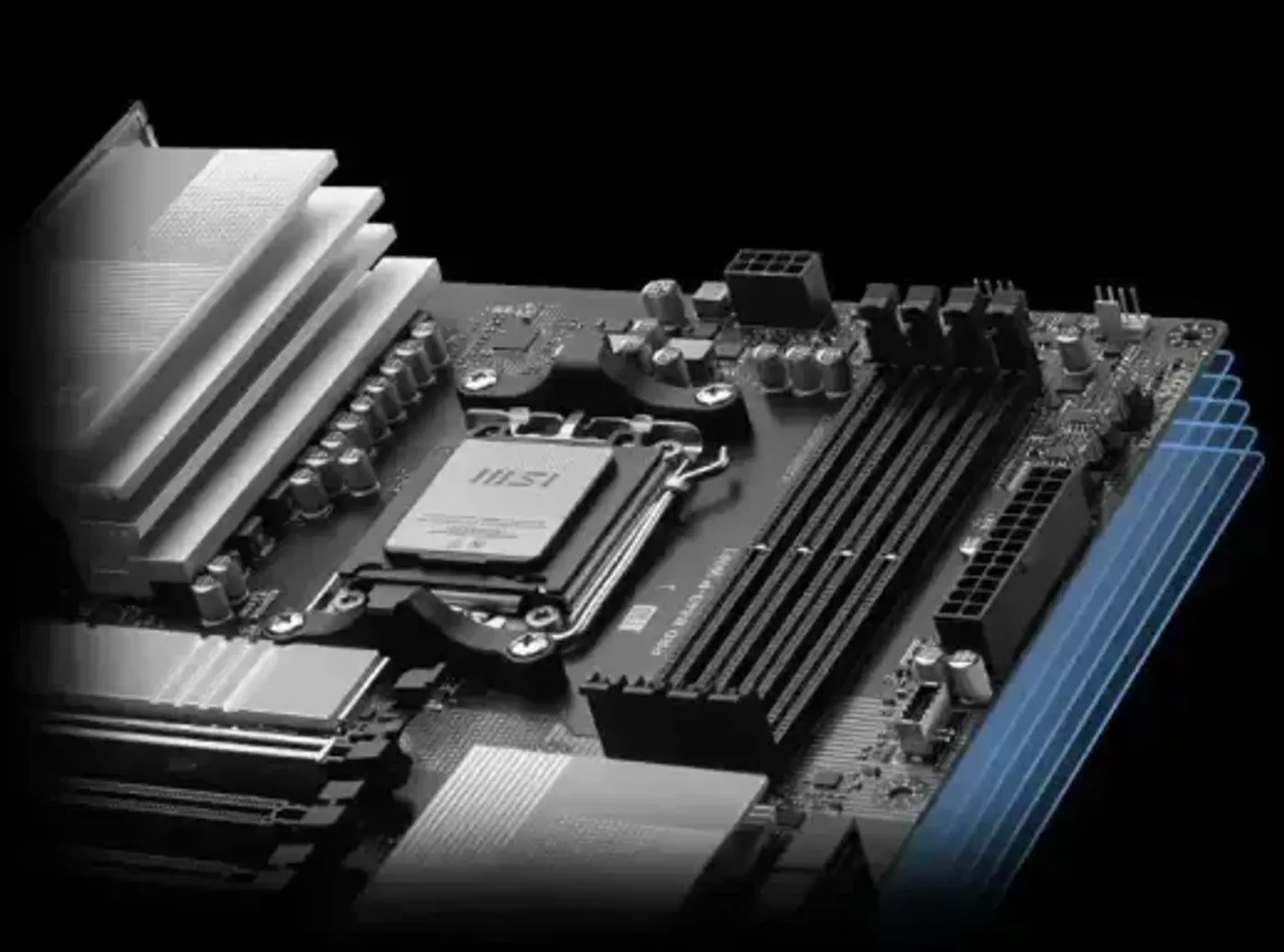 MSI PRO B840-P WIFI Motherboard PCB