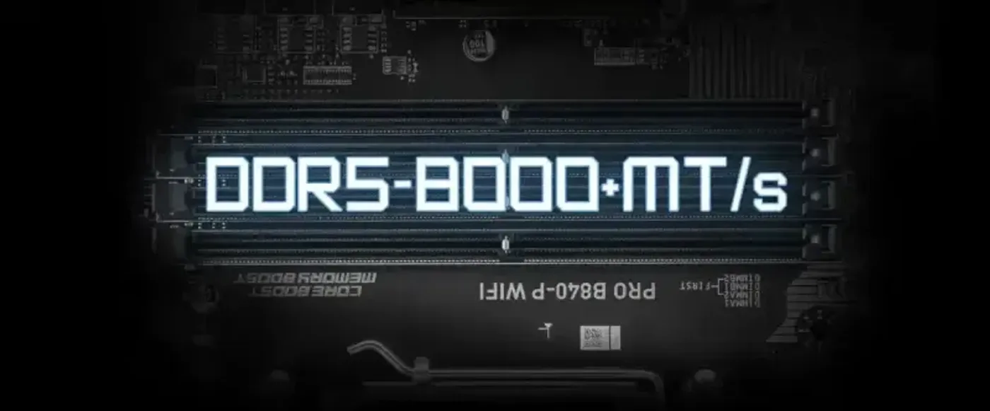 MSI PRO B840-P WIFI Motherboard with DDR5 Support
