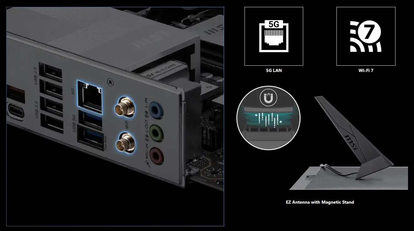 MSI PRO B850M-A <strong>Motherboard</strong> - <strong>High-Performance Micro-ATX Motherboard</strong> for <strong>Fast Data Transfer</strong> and <strong>Gaming</strong> Excellence