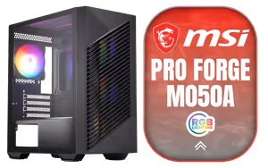 msi-pro-forge-m050a-mini-tower-gaming-case-rgb msi-pro-forge-m050a-mini-tower-gaming-case-rgb - Image 1