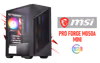 MSI Pro Forge M050A Mini Tower Gaming Case with RGB Fans - image 1
