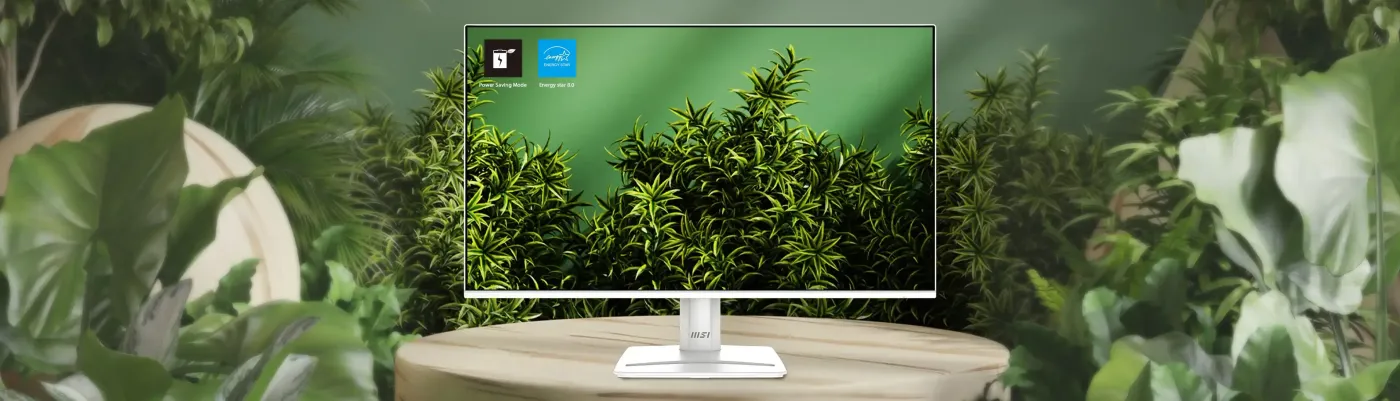 Eco-friendly power saving design of the MSI PRO MP275W E2
