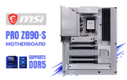 MSI Pro Z890-S WIFI PZ Intel Motherboard w/ Wi-Fi 7 - image 1