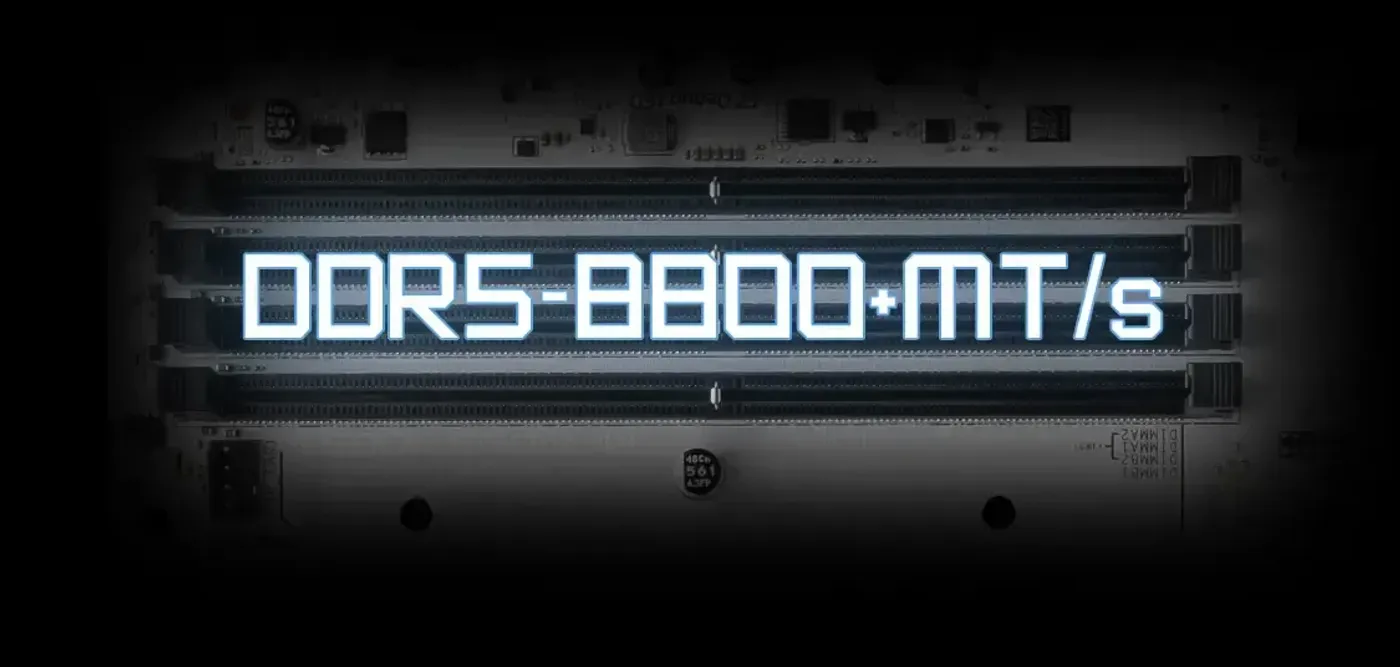 MSI PRO Z890-S WIFI ATX Motherboard showcasing DDR5 memory slots and high-performance features