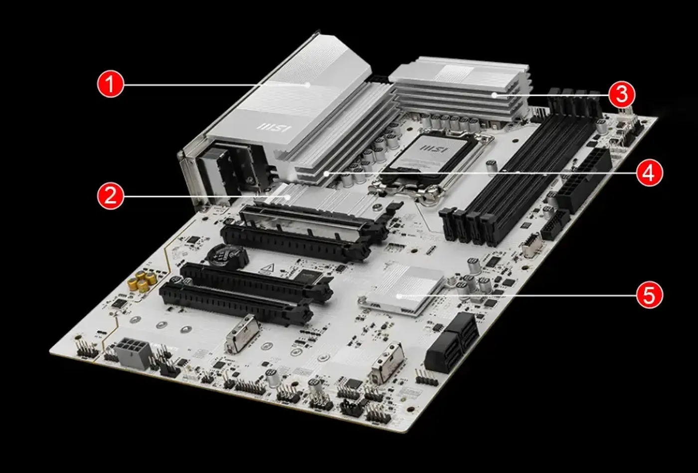 MSI PRO Z890 S WiFi ATX Motherboard with Enhanced Cooling Solutions
