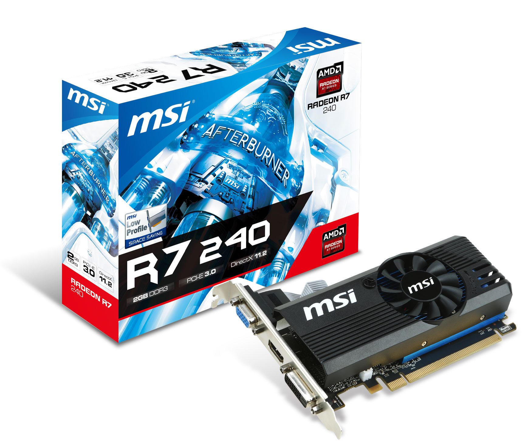 MSI Radeon R7 240 PCI-Express Graphics Card