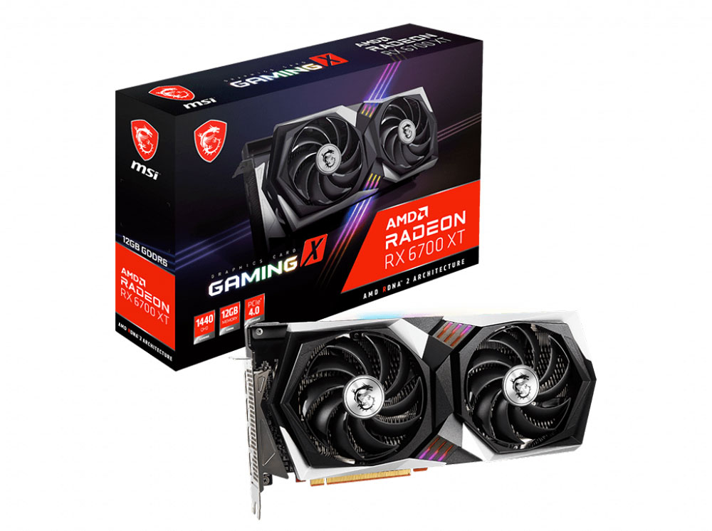 Radeon RX 6700 XT 12GB（動作確認済・省スペース） MSI Radeon RX 6700 XT GAMING X 12GB - Best Deal - South Africa