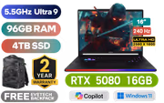 MSI Raider 16 MAX HX B2WI 96GB/4TB - image 1