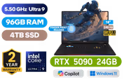 MSI Raider 18 HX 96GB/4TB RTX 5090 - image 1