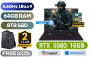 MSI Raider 18 MAX HX A2WI 64GB/8TB Core Ultra 9 - image 1