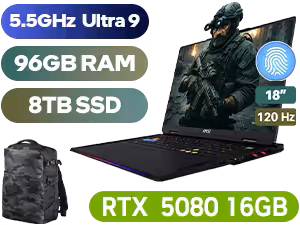 msi-raider-18-max-hx-a2wi-core-ultra-9-96gb-8tb - Image 1