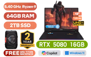 MSI Raider A18 64GB/2TB Ryzen 9 - image 1