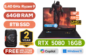 MSI Raider A18 HX 64GB/8TB RTX 5080 - image 1