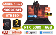 MSI Raider A18 96GB/8TB Ryzen 9 - image 1