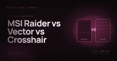 MSI Raider vs Vector vs Crosshair — Which Gaming Series? (South Africa, 2026)