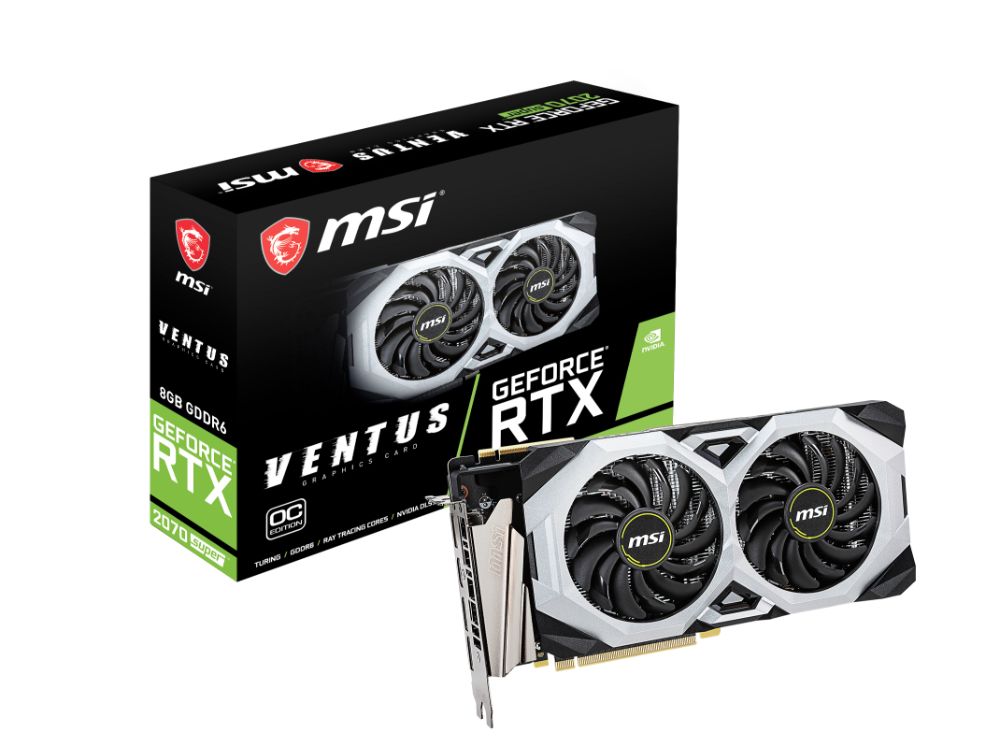 MSI RTX 2070 SUPER VENTUS OC 8GB GDDR6 - Best Deal - South Africa