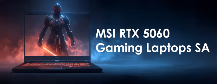 MSI RTX 5060 gaming laptops South Africa - high performance laptops