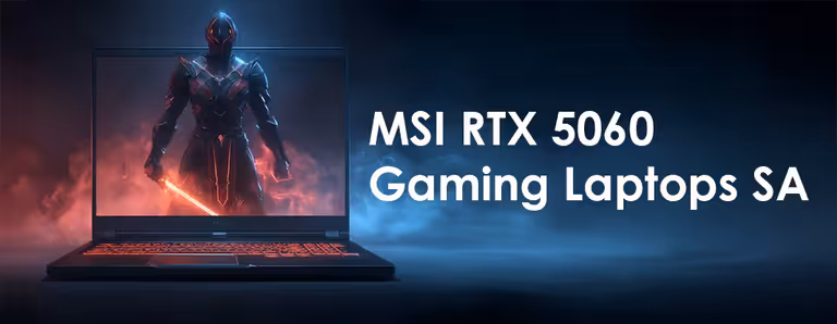 MSI RTX 5060 gaming laptops South Africa - high performance laptops
