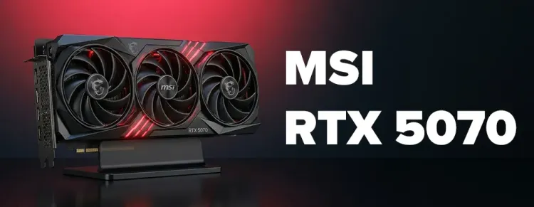 MSI RTX 5070 SA - Graphics Card