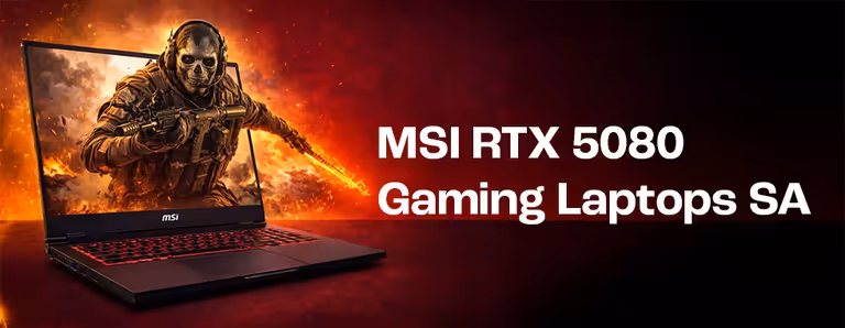 MSI RTX 5080 gaming laptops South Africa 🇿🇦
