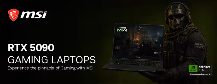 MSI RTX 5090 Gaming Laptops