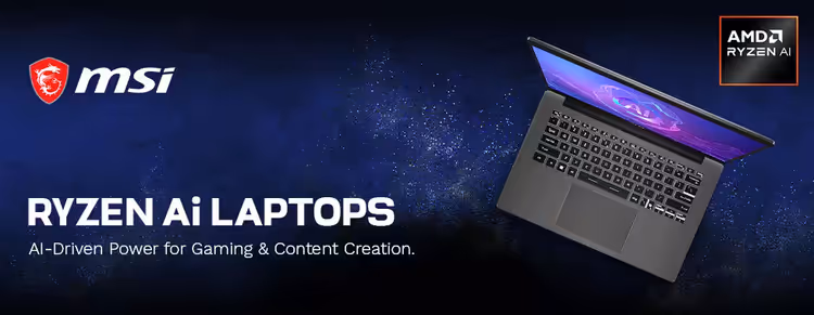 MSI Ryzen AI Laptops 💻
