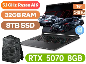 MSI Stealth A16 32GB/8TB RTX 5070