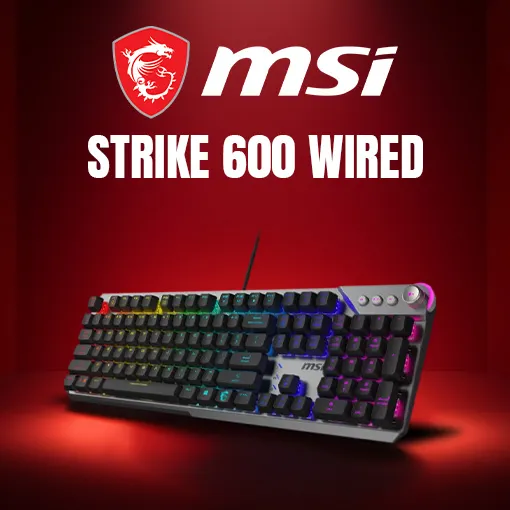 MSI Strike 600 Wired Gaming Keyboard