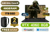 MSI Sword 16 HX B14V Core i9 RTX 4060 Gaming Laptop with 48GB RAM - image 1
