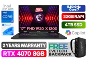 MSI Sword 17 HX B14V Intel Core i7 RTX 4070 Gaming Laptop With 4TB SSD - image 1