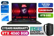 MSI Sword 17 HX B14VFKG Intel Core i7 RTX 4060 Laptop with 24GB RAM & 8TB SSD - image 1