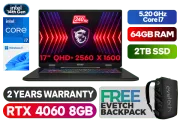 MSI Sword 17 HX B14VFKG Intel Core i7 RTX 4060 Laptop with 64GB RAM & 2TB SSD - image 1