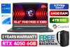 MSI THIN 15 B12VE Intel Core i7 RTX 4050 Gaming Laptop With 64GB RAM & 4TB SSD - image 1
