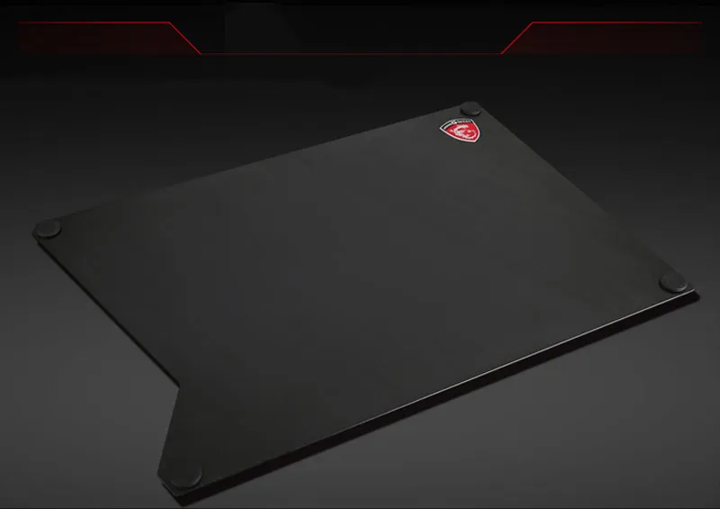 MSI Thunderstorm Aluminum Gaming Mousepad Anodized Aluminum - Mobile View