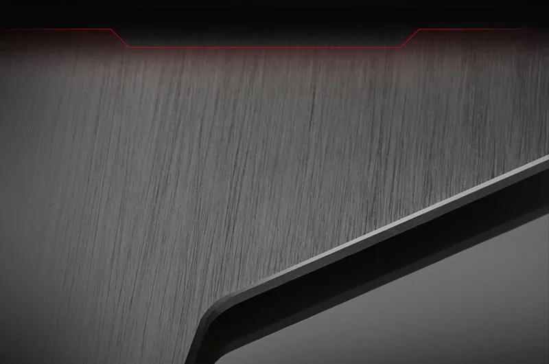 MSI Thunderstorm Aluminum Gaming Mousepad Protective Chamfer - Mobile View