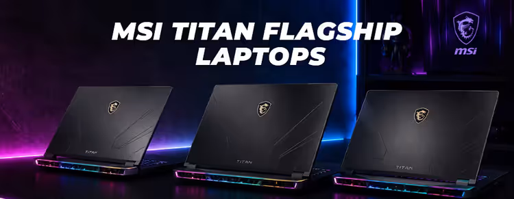 MSI Titan flagship gaming & creator laptops South Africa — high-performance notebooks 🎮💻