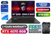 MSI VECTOR 16 HX A14VGG 14th Gen Intel® Core™ i9 RTX 4070 Gaming Laptop With 8TB SSD - image 1