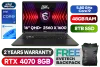 MSI VECTOR 16 HX A14VGG 14th Gen Intel® Core™ i9 RTX 4070 Gaming Laptop With 48GB RAM & 8TB SSD - image 1