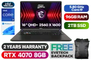 MSI VECTOR 16 HX A14VGG 14th Gen Intel® Core™ i9 RTX 4070 Gaming Laptop With 96GB RAM & 2TB SSD - image 1