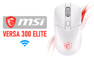 msi-versa-300-elite-wireless-gaming-mouse-white - Image 1