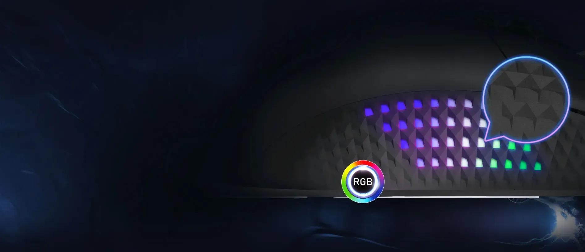 MSI Diamond Lightgrips with Custom RGB Illumination