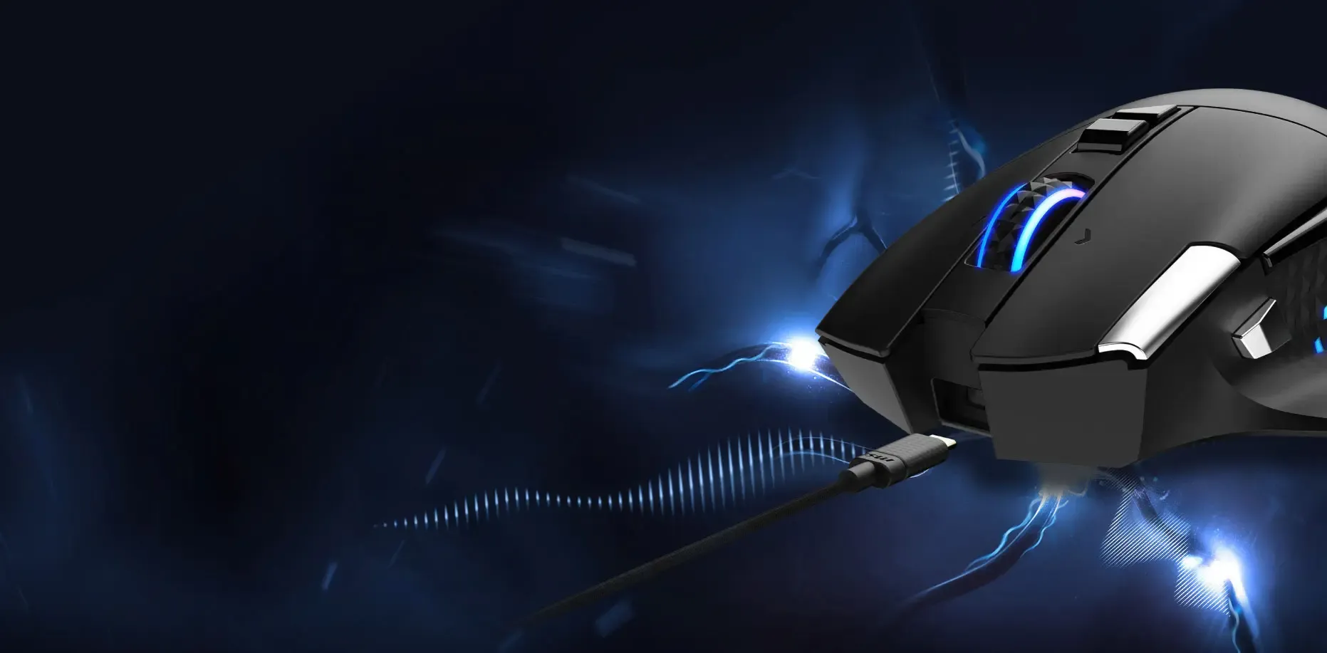 Wireless Mouse with Rechargeable Battery