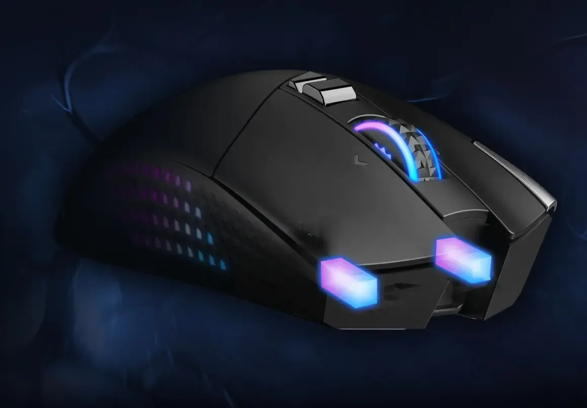 MSI VERSA PRO Wireless + Mouse Dock Pro — 26000 DPI, Bluetooth 5.3