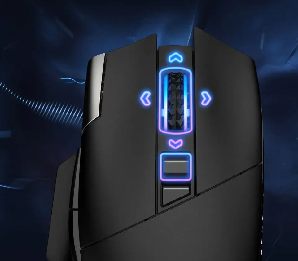 MSI Versa Pro Wireless Mouse with 4-Way Scroll Wheel