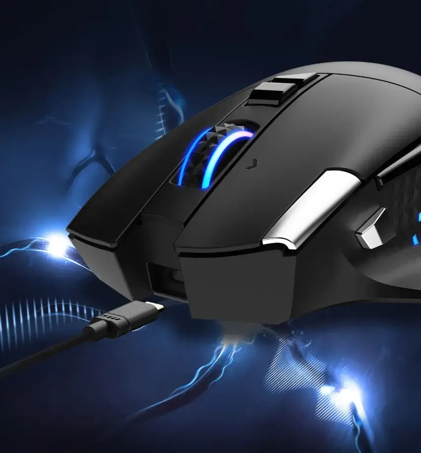 MSI VERSA PRO Wireless + Mouse Dock Pro — 26000 DPI, Bluetooth 5.3