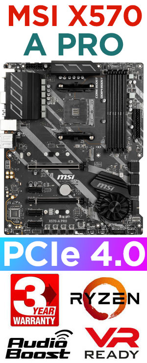 MSI X570-A PRO
