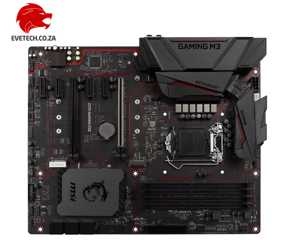 MSI Z270 Gaming M3 Intel Motherboard - Free Shipping - South