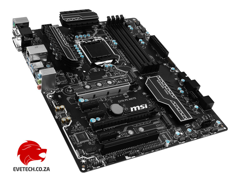 MSI Z270 PC Mate Intel Motherboard - Free Shipping - South Africa